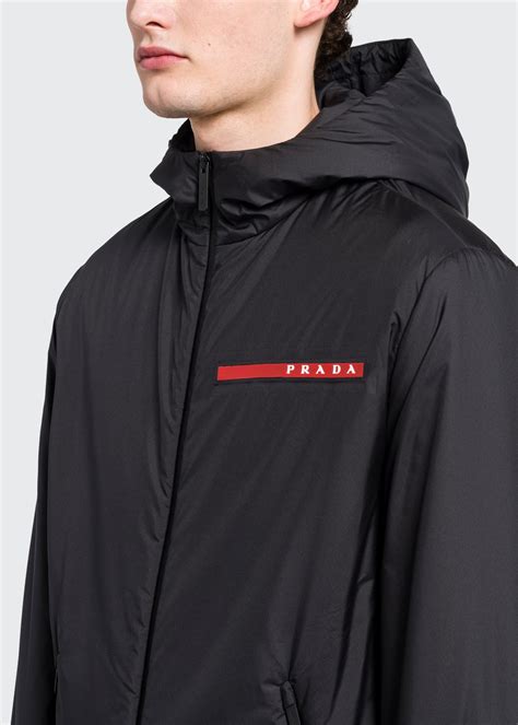 prada parka heren|prada cotton jacket.